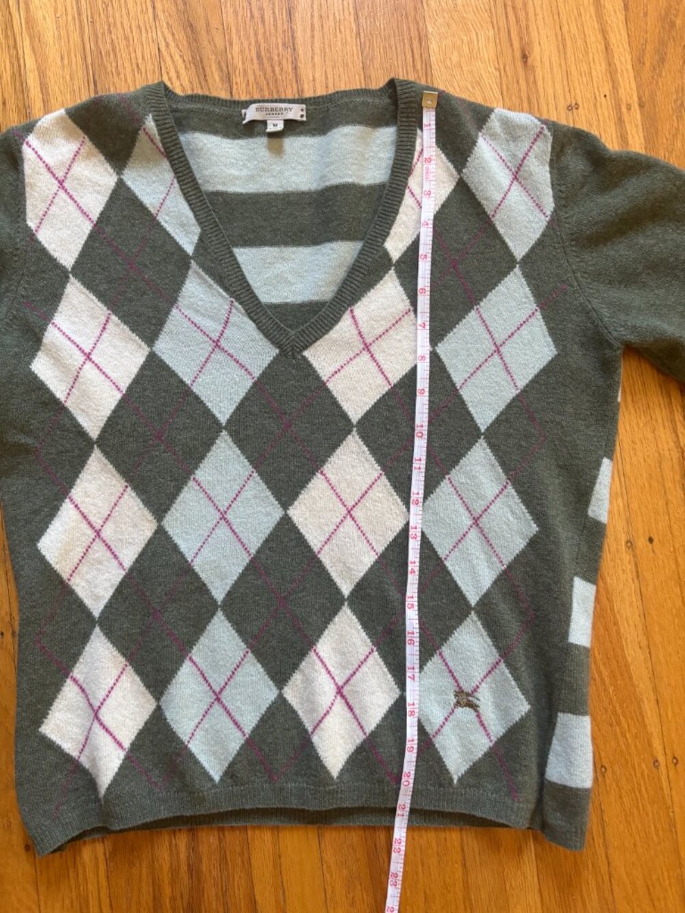 Authentic Burberry Merino wool sweater - Picture 7 of 9